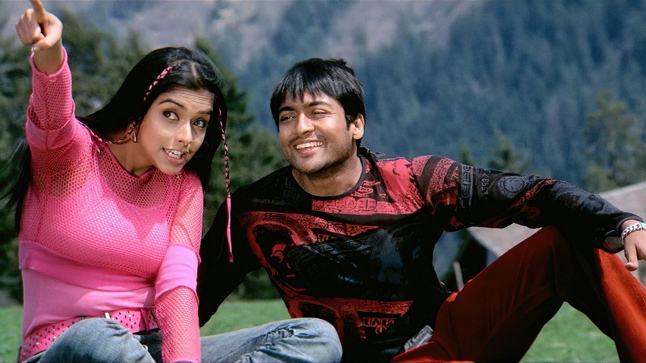 Ghajini (2005) backdrop artwork