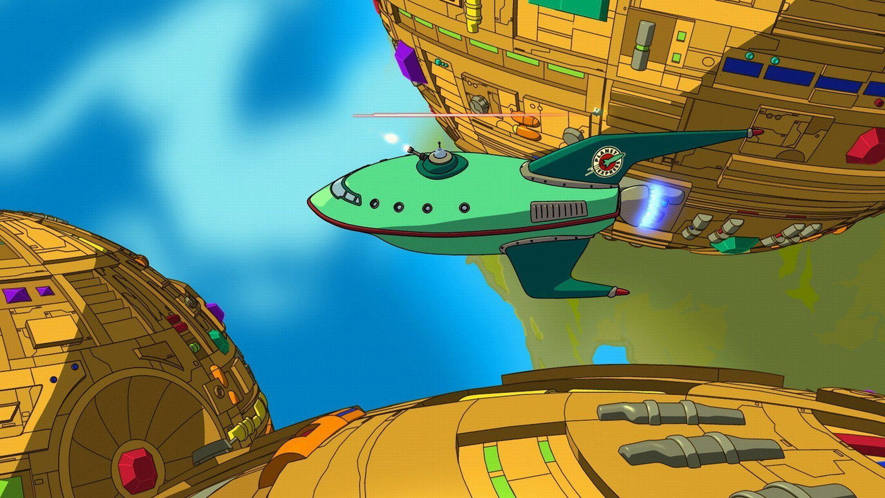 Futurama: Bender's Big Score (2007) backdrop artwork