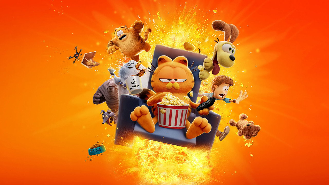 The Garfield Movie (2024) backdrop artwork