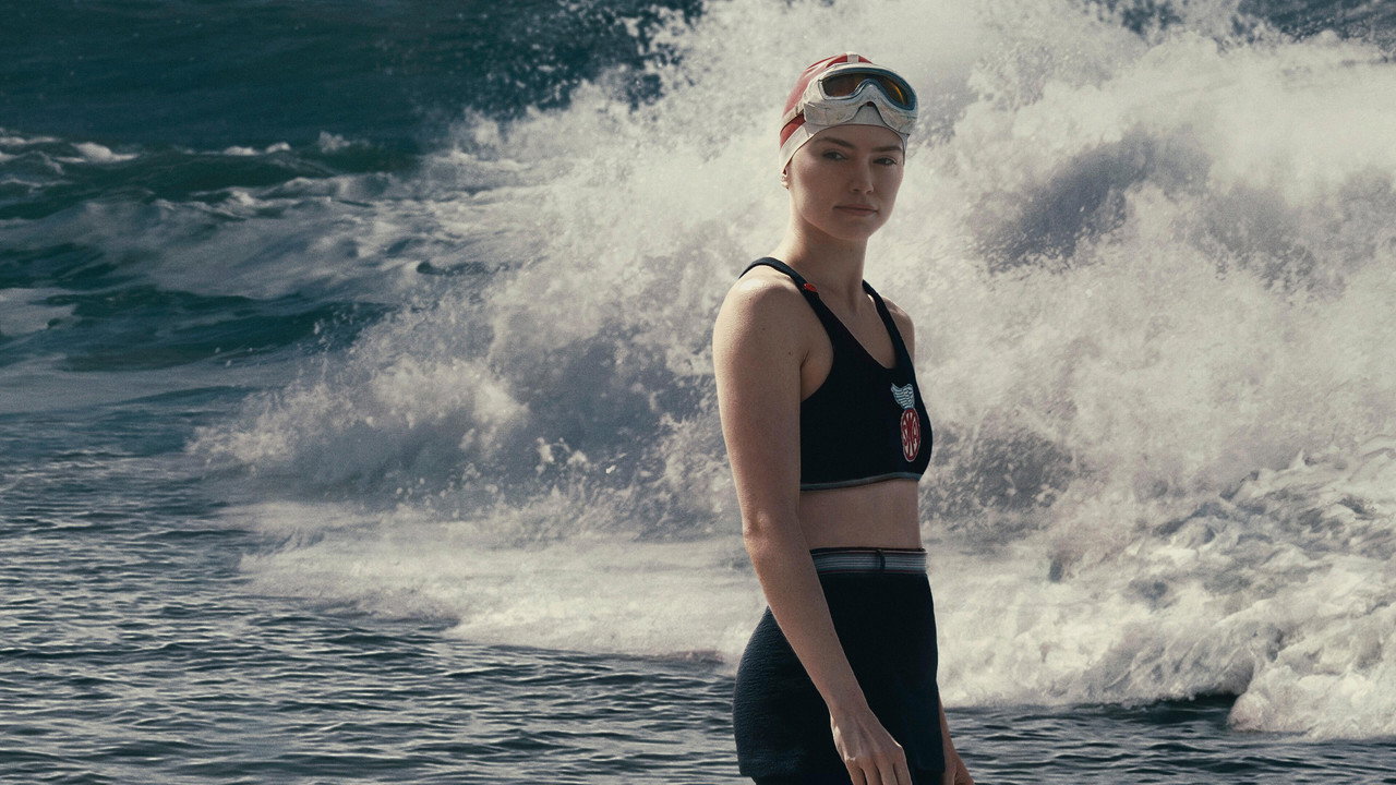 Young Woman and the Sea (2024) backdrop artwork