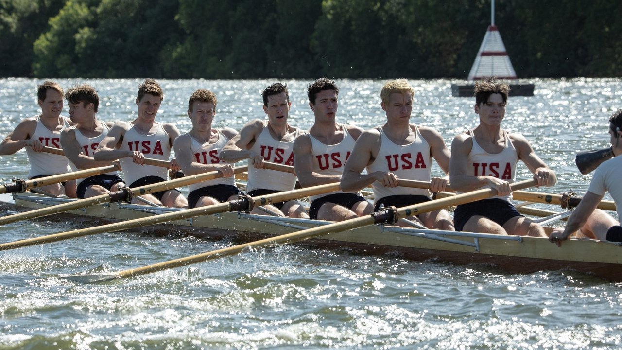 The Boys in the Boat (2023) backdrop artwork