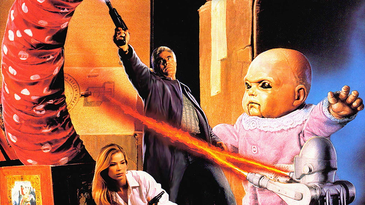 Dollman vs. Demonic Toys (1993) backdrop artwork