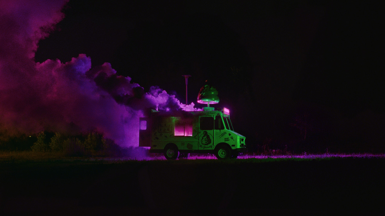I Saw the TV Glow (2024) backdrop artwork
