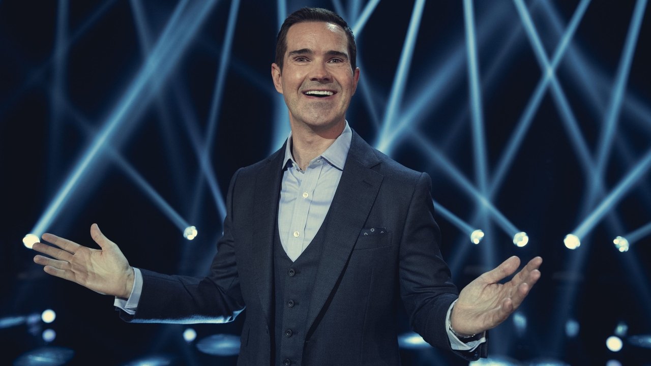 Jimmy Carr: His Dark Material (2021) backdrop artwork