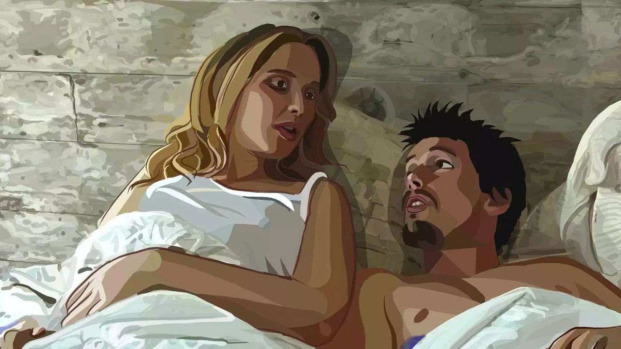 Waking Life (2001) backdrop artwork