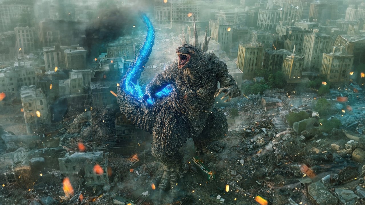 Godzilla Minus One (2023) backdrop artwork