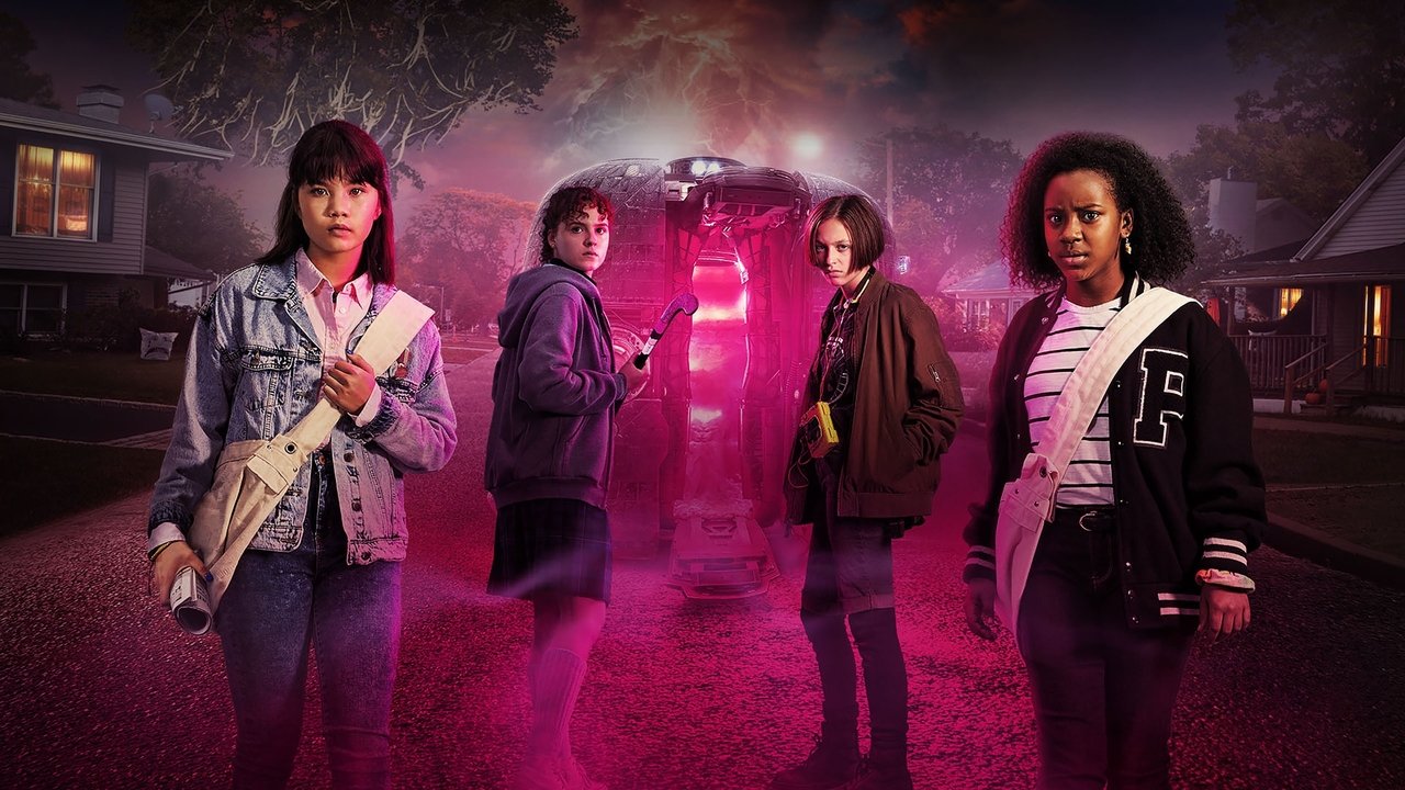 Paper Girls (2022) series backdrop artwork
