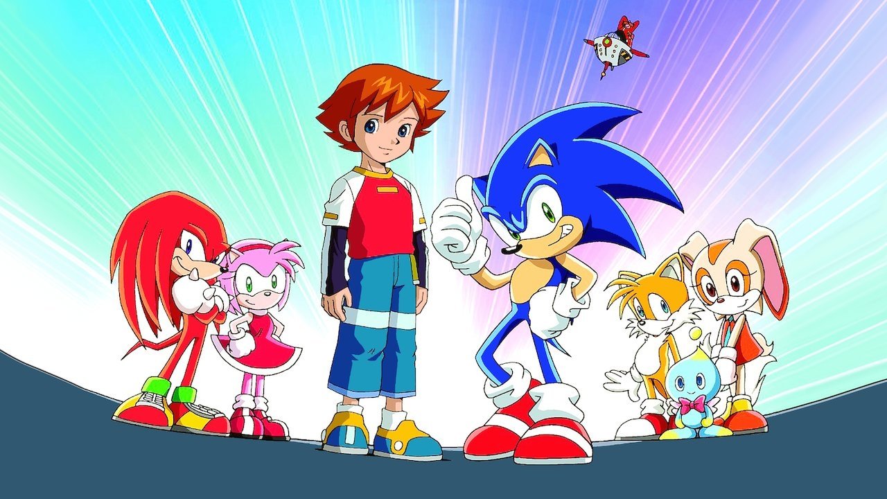 Sonic X (2003) series backdrop artwork