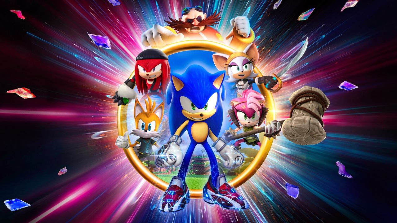 Sonic Prime (2022) series backdrop artwork