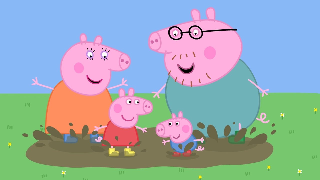 Peppa Pig (2004) series backdrop artwork