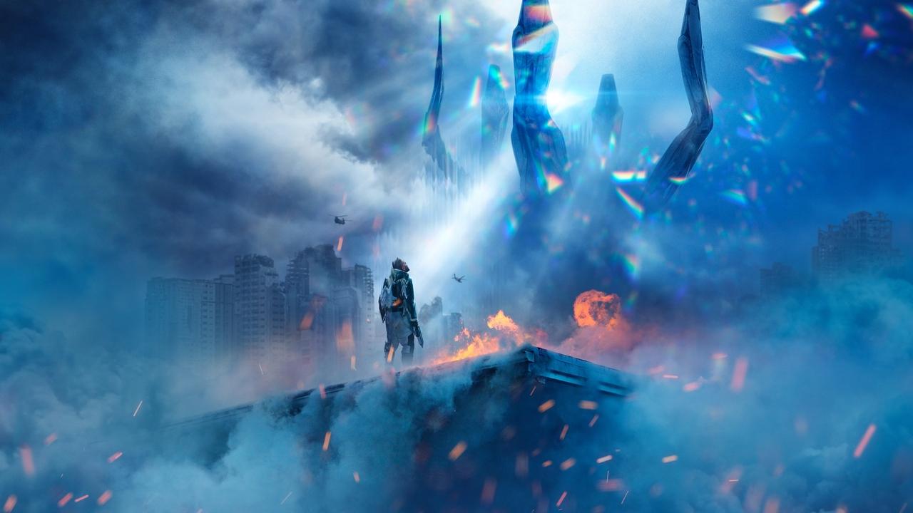 Invasion (2021) series backdrop artwork