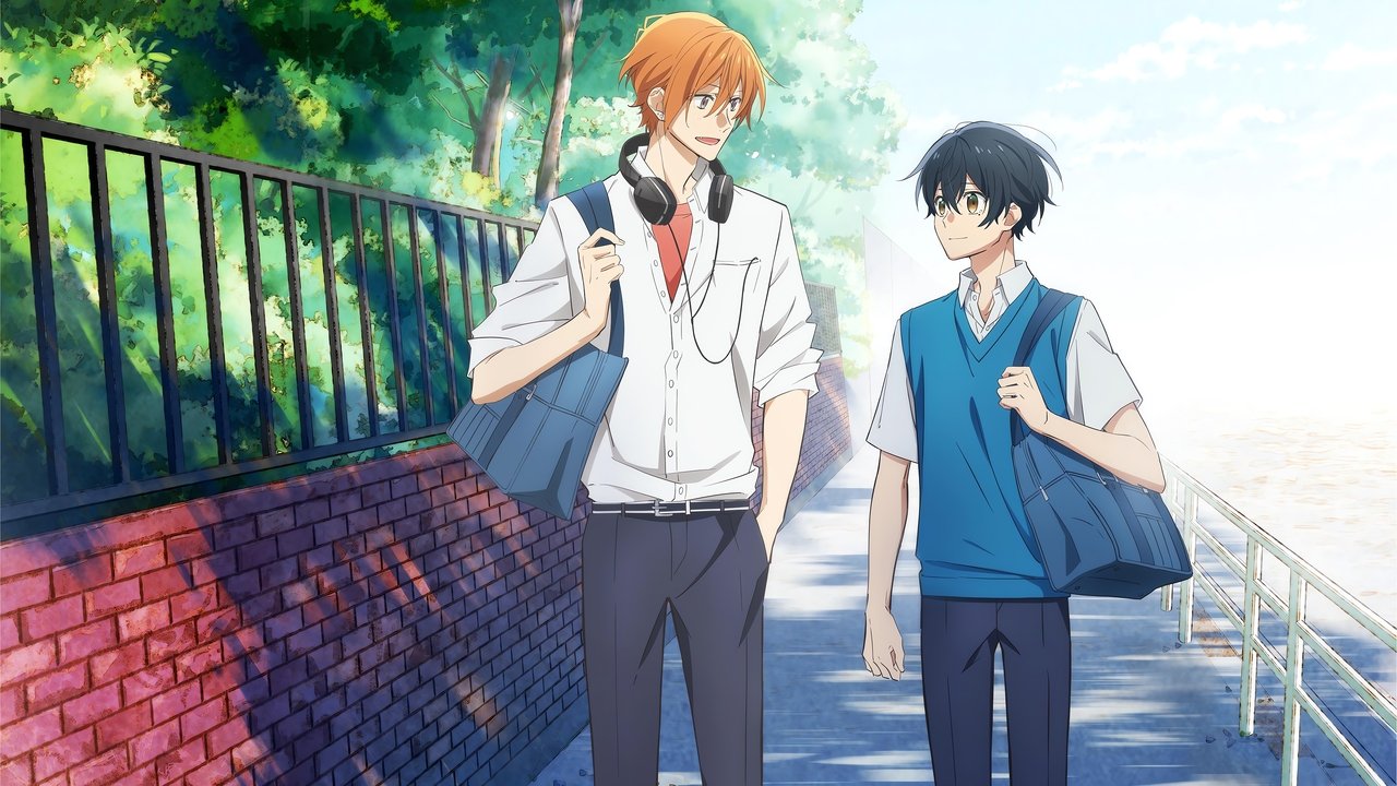 Sasaki and Miyano (2022) series backdrop artwork