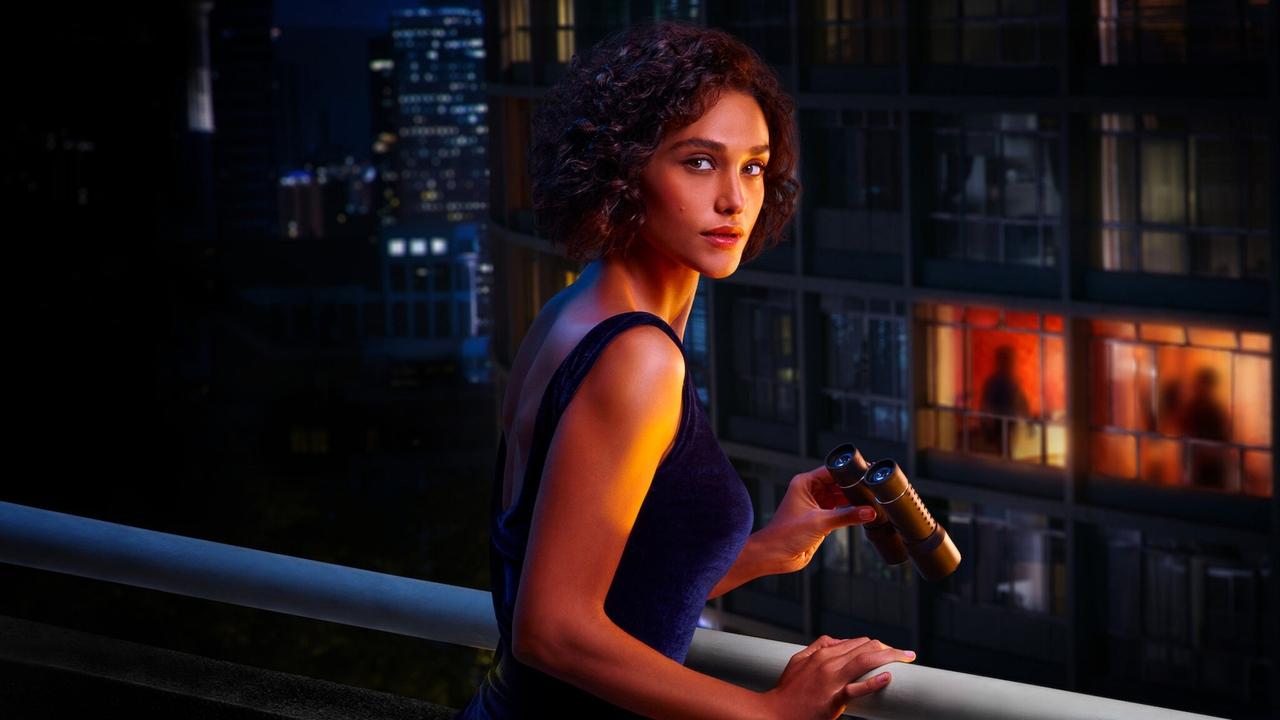 Lady Voyeur (2023) series backdrop artwork