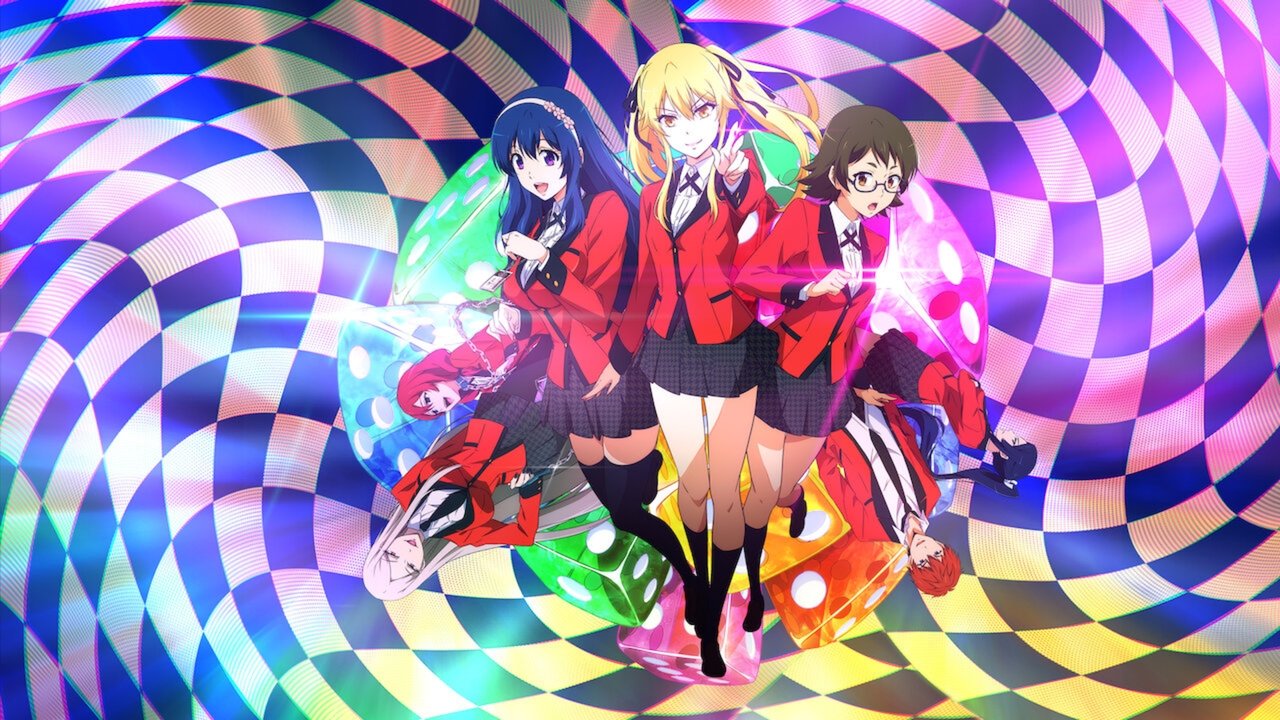 KAKEGURUI TWIN (2022) series backdrop artwork
