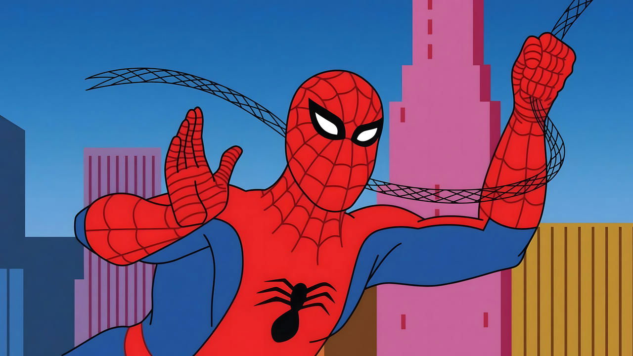 Spider-Man (1967) series backdrop artwork