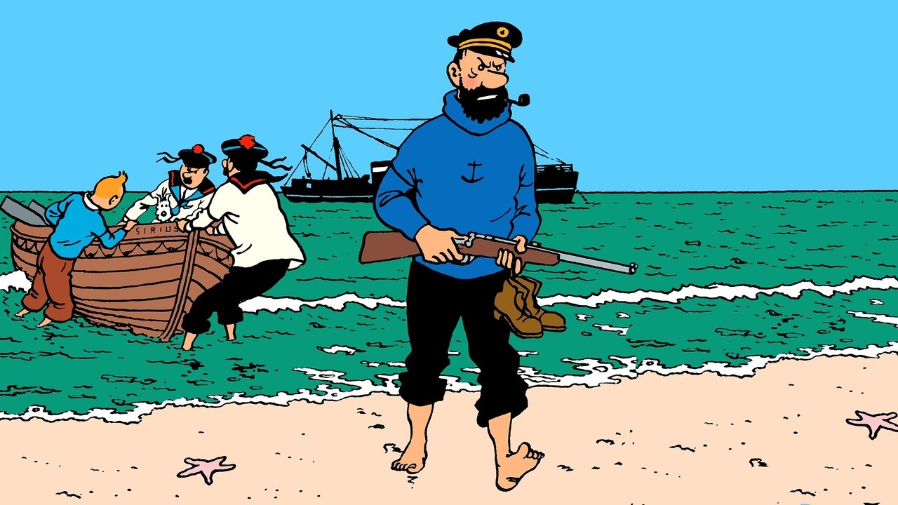 The Adventures of Tintin (1991) series backdrop artwork