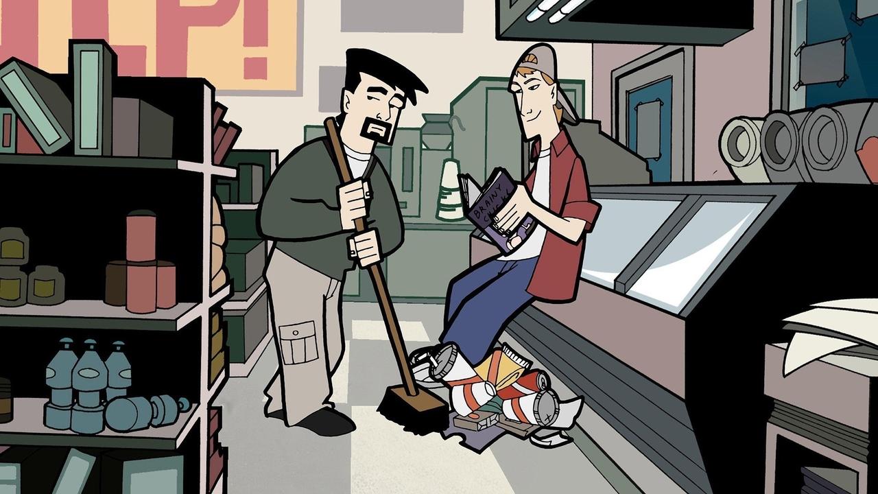 Clerks (2000) series backdrop artwork