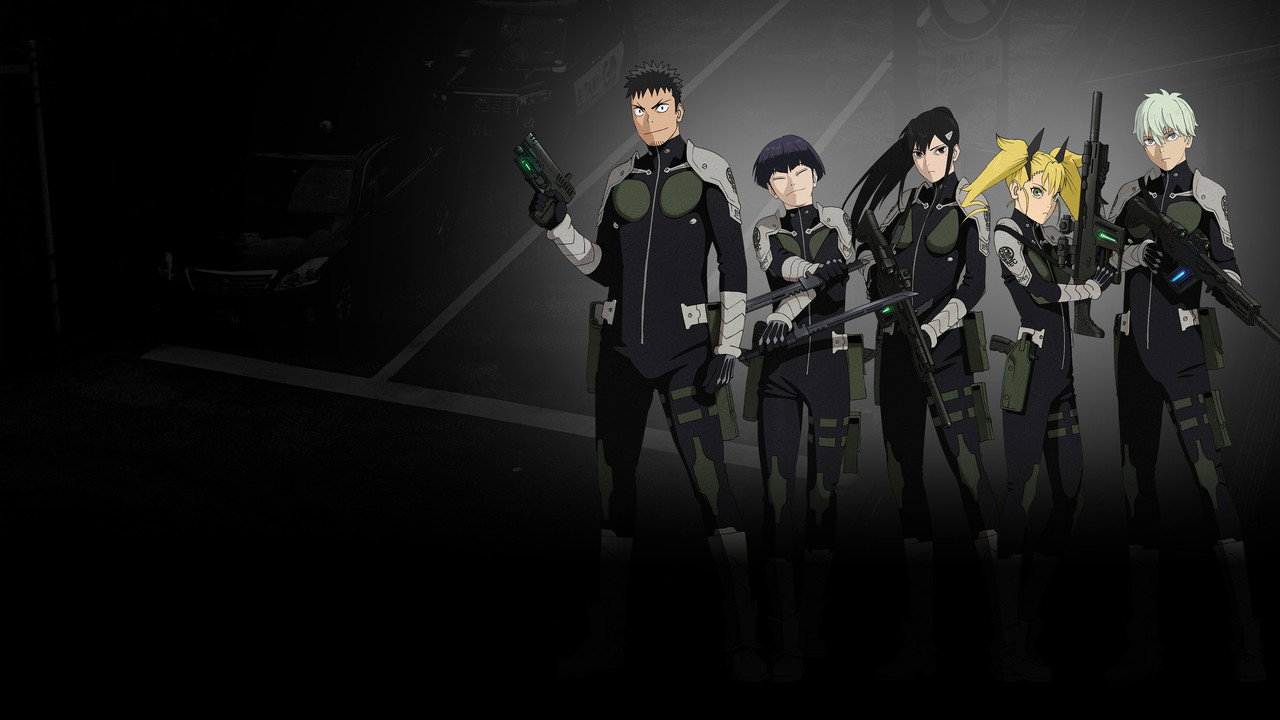 Kaiju No. 8 (2024) series backdrop artwork