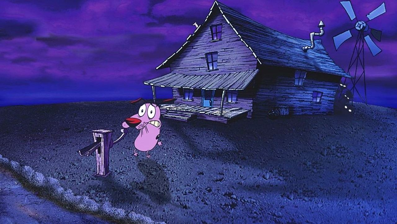 Courage the Cowardly Dog (1999) series backdrop artwork