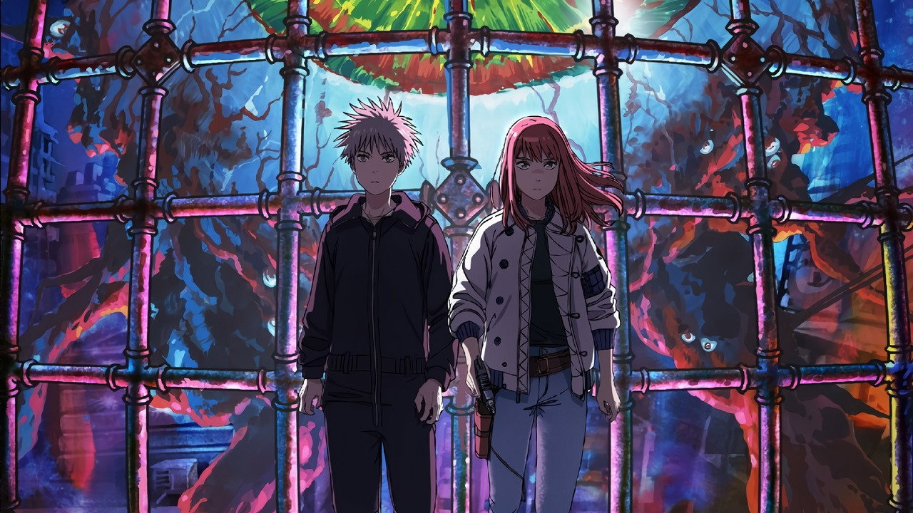 Tengoku Daimakyo (2023) series backdrop artwork