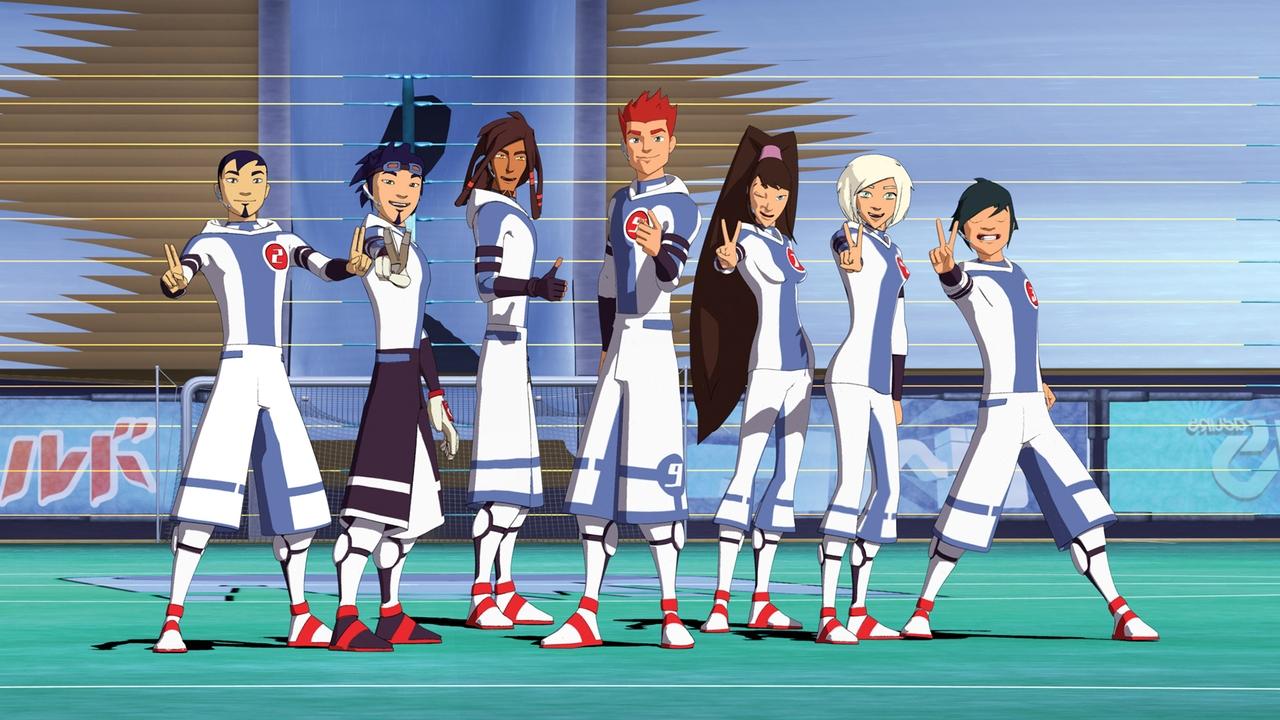 Galactik Football (2006) series backdrop artwork