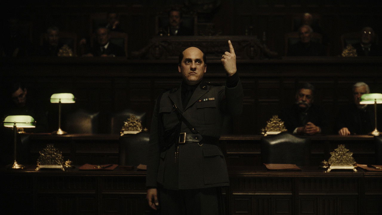 Mussolini: Son of the Century (2025) series backdrop artwork