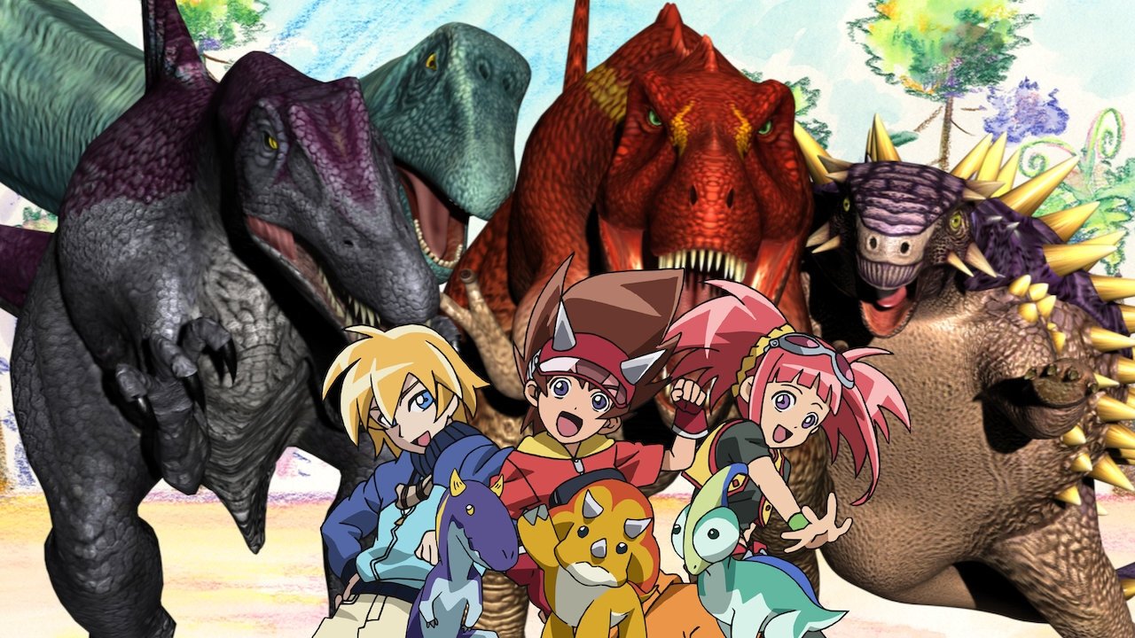 Dinosaur King (2007) series backdrop artwork