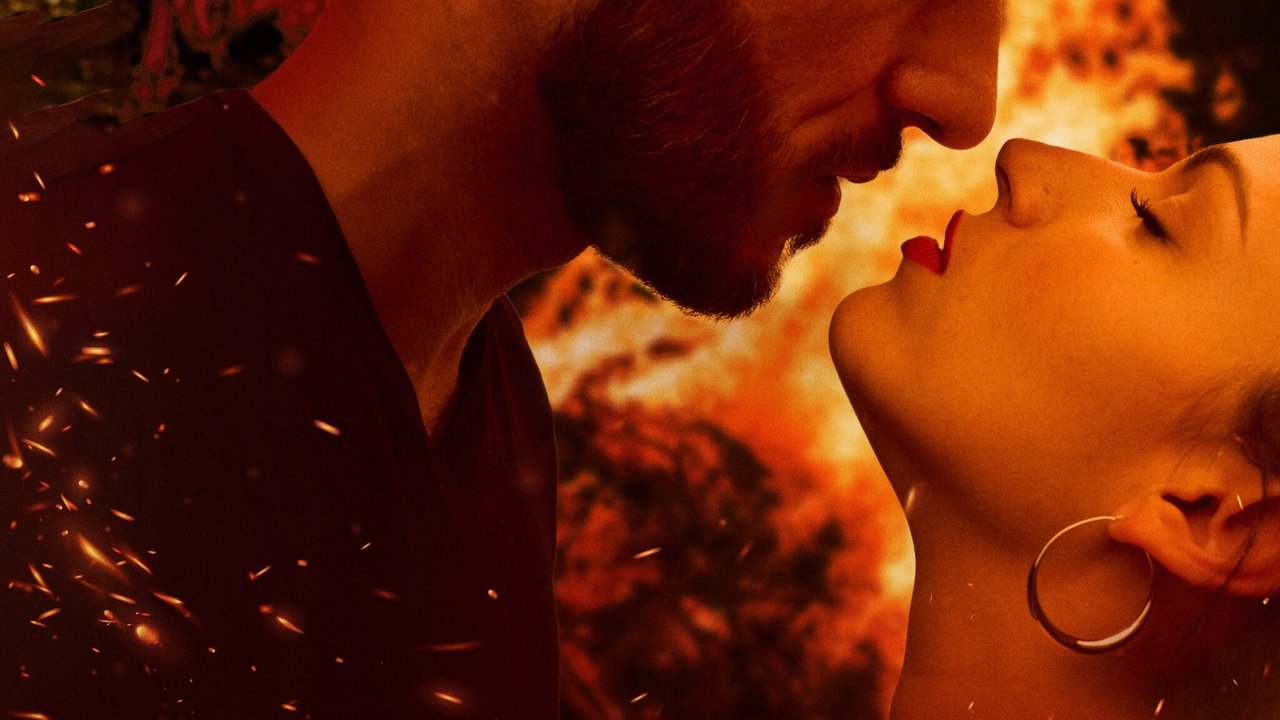 Burning Body (2023) series backdrop artwork