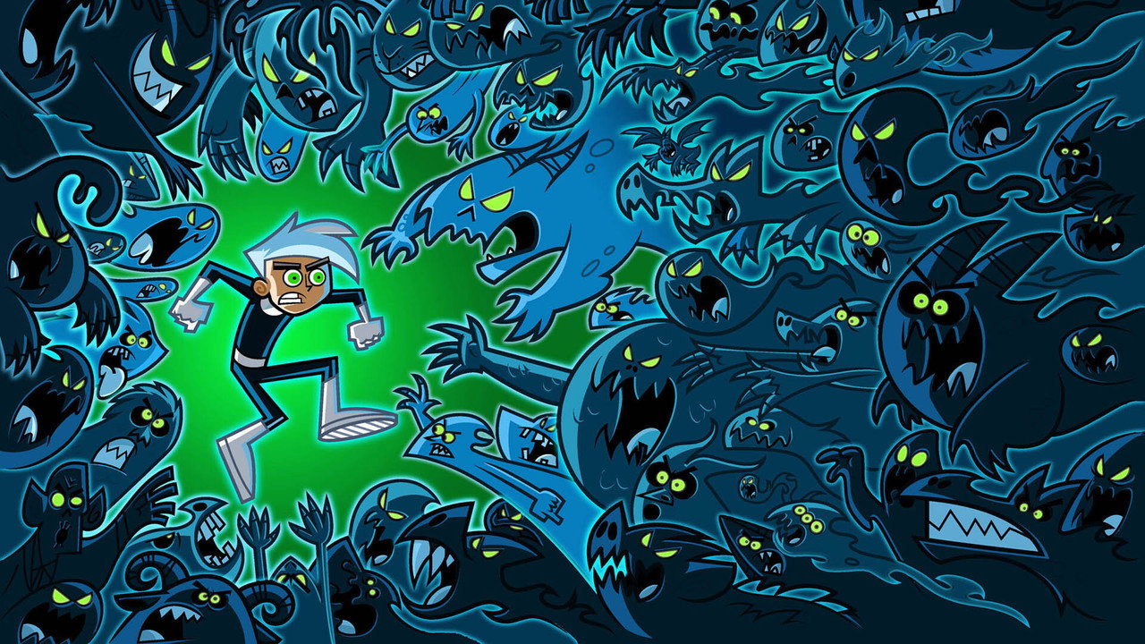 Danny Phantom (2004) series backdrop artwork