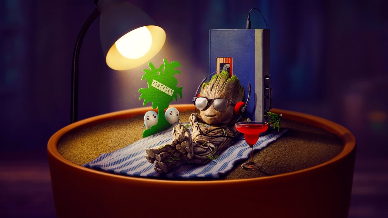 I Am Groot (2022) series backdrop artwork