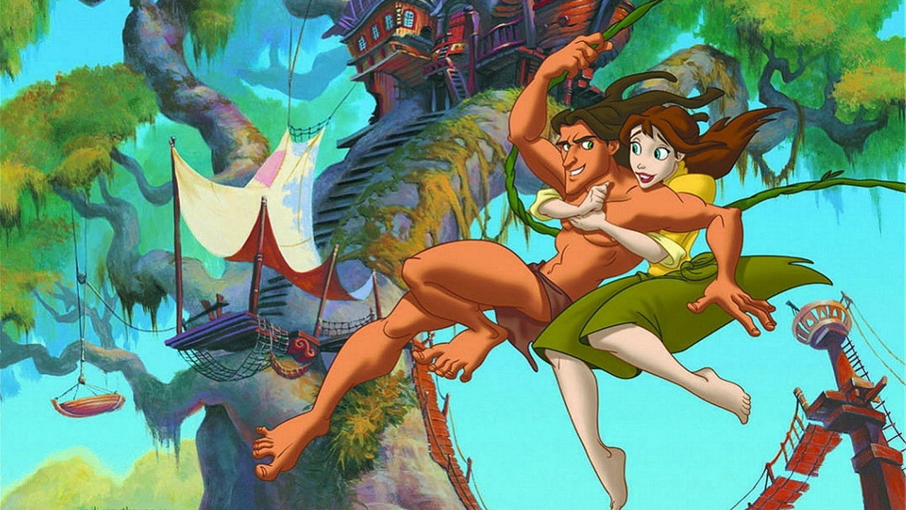 The Legend of Tarzan (2001) series backdrop artwork