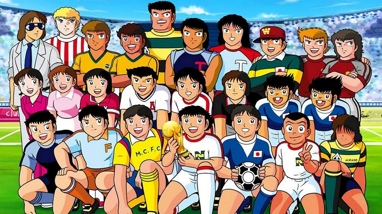 Captain Tsubasa: Road to 2002 (2001) series backdrop artwork