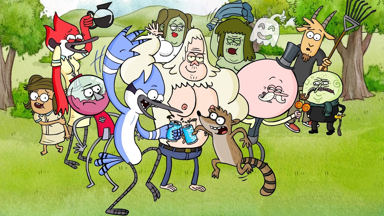 Regular Show (2010) series backdrop artwork
