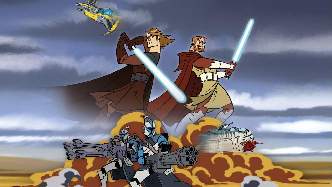 Star Wars: Clone Wars (2003) series backdrop artwork