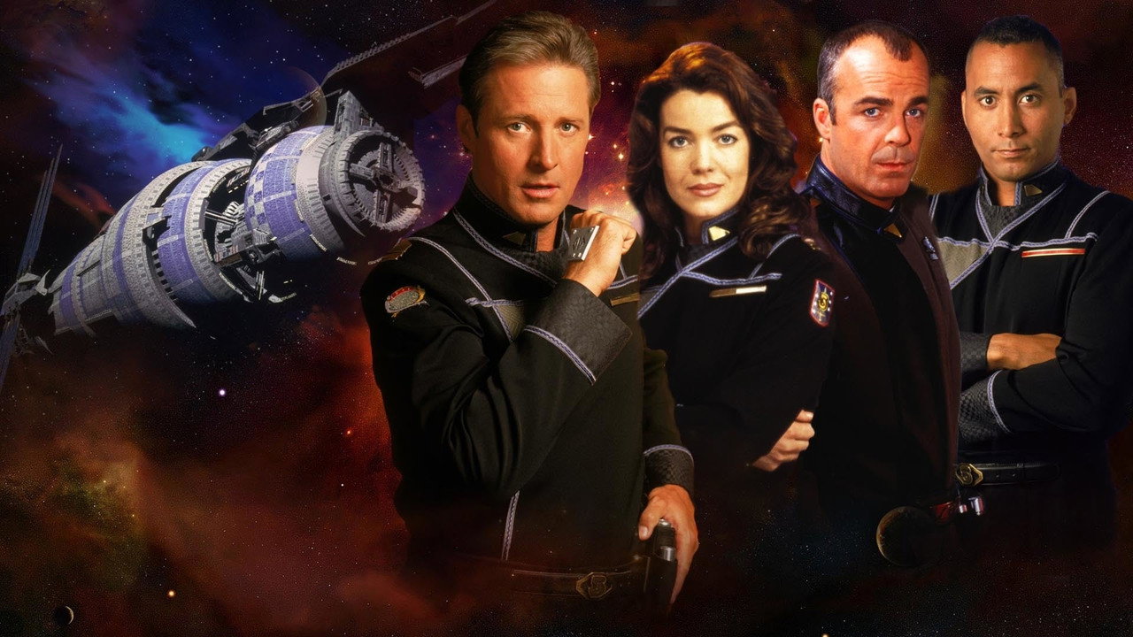 Babylon 5 (1994) series backdrop artwork