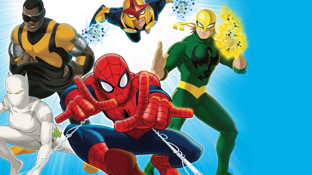 Marvel's Ultimate Spider-Man (2012) series backdrop artwork