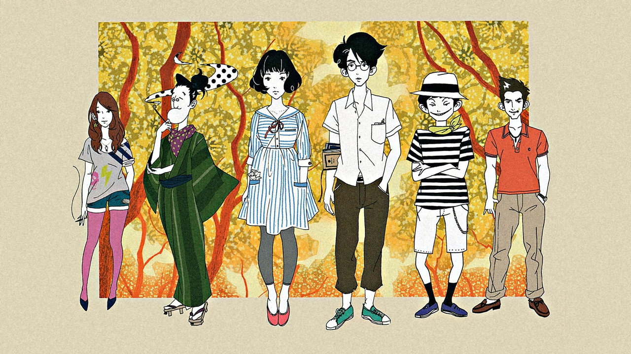 The Tatami Galaxy (2010) series backdrop artwork
