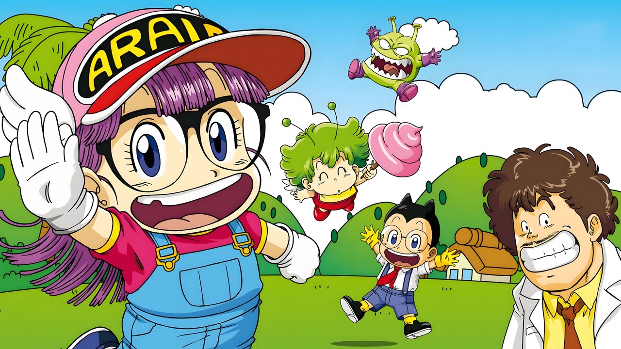 Dr. Slump (1981) series backdrop artwork