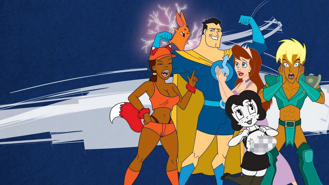 Drawn Together (2004) series backdrop artwork