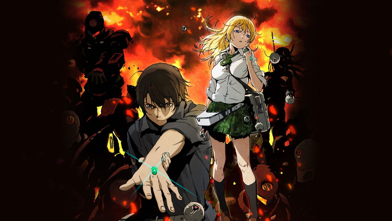 Btooom! (2012) series backdrop artwork