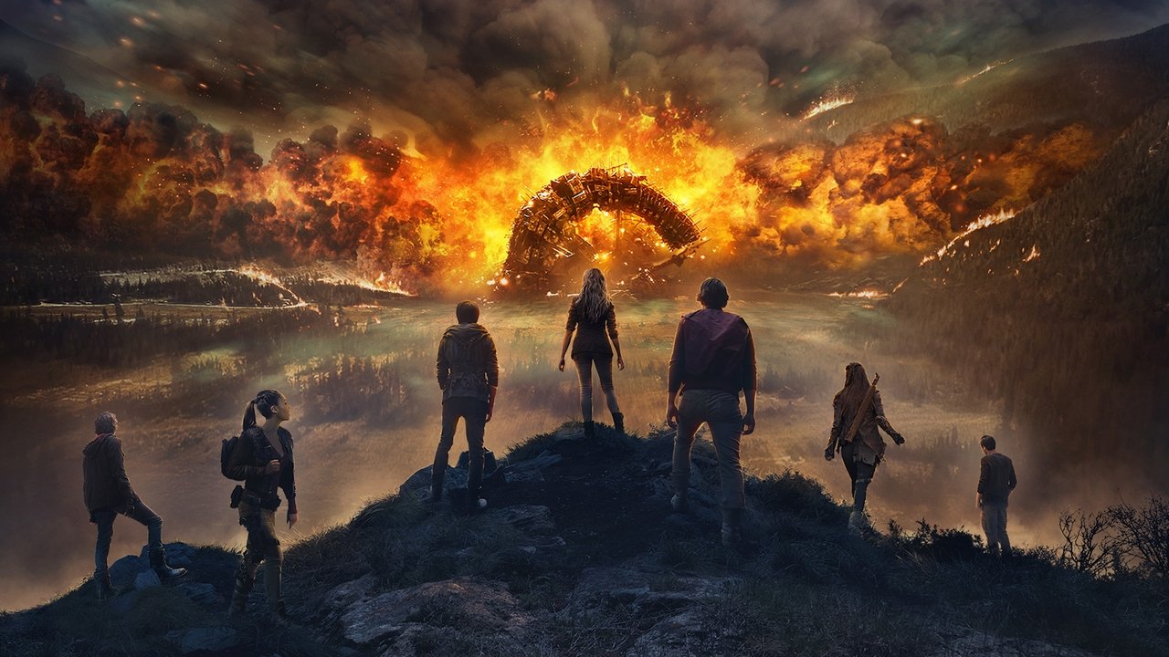 The 100 (2014) series backdrop artwork