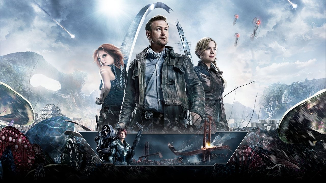 Defiance (2013) series backdrop artwork