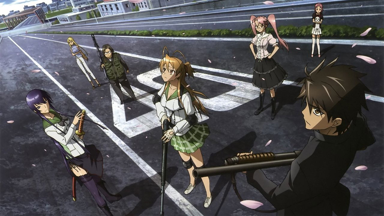 High School of the Dead (2010) series backdrop artwork