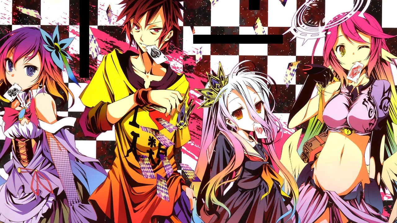 No Game No Life (2014) series backdrop artwork