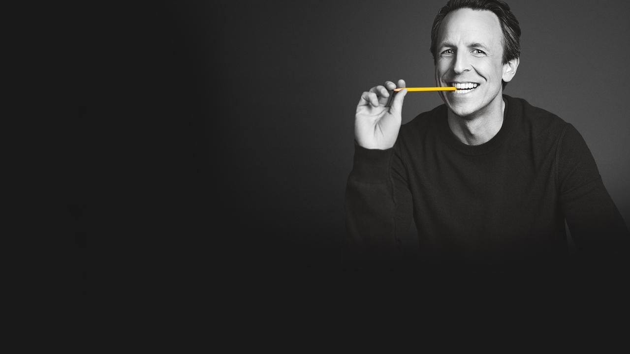 Late Night with Seth Meyers (2014) series backdrop artwork