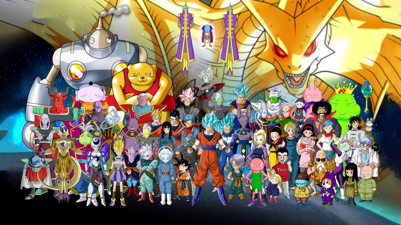 Dragon Ball Super (2015) series backdrop artwork