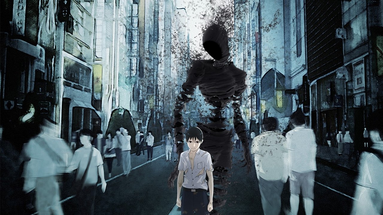 Ajin (2016) series backdrop artwork