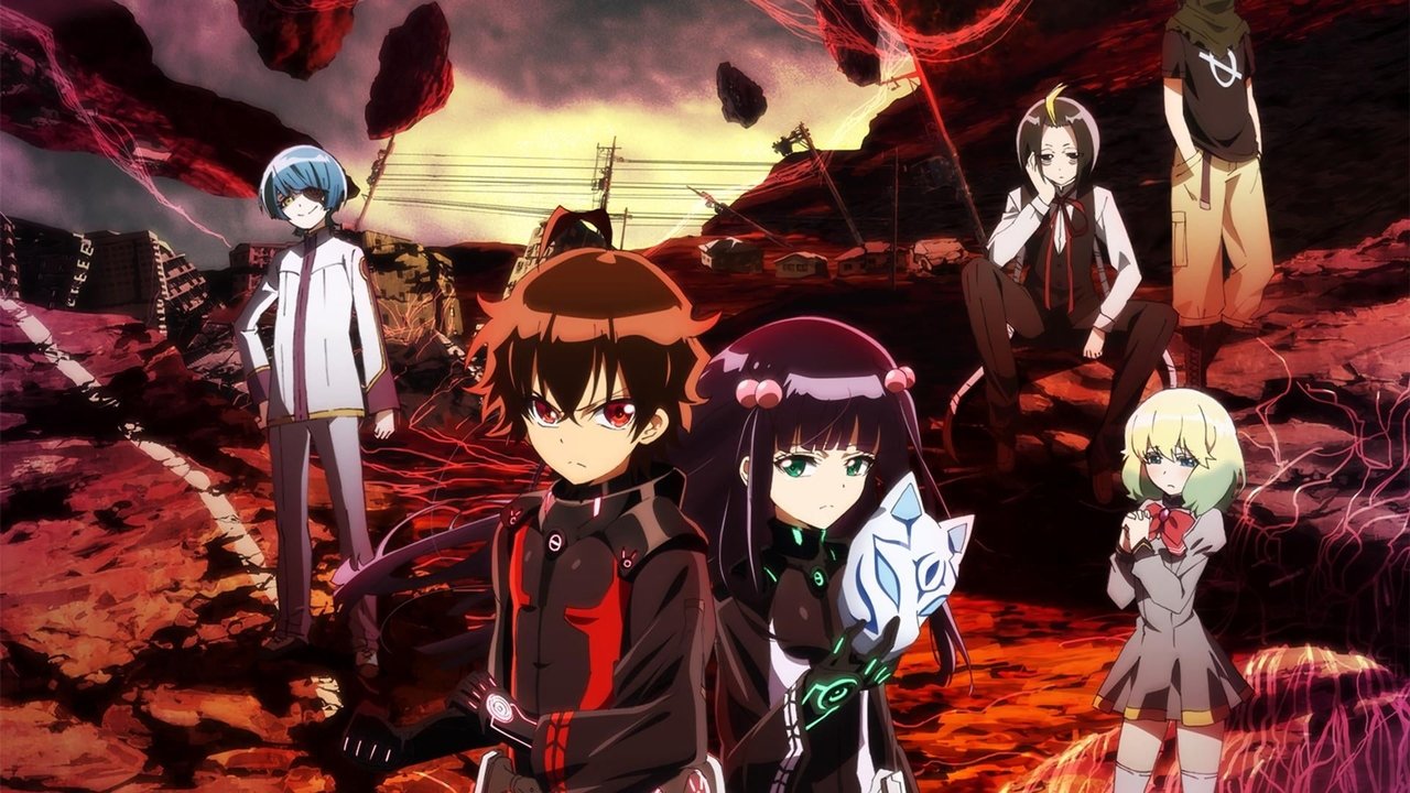 Twin Star Exorcists (2016) series backdrop artwork