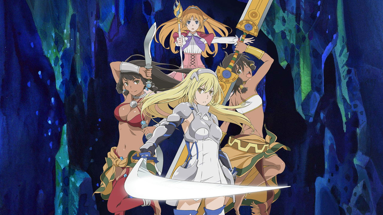 Is It Wrong to Try to Pick Up Girls in a Dungeon? On the Side: Sword Oratoria (2017) series backdrop artwork