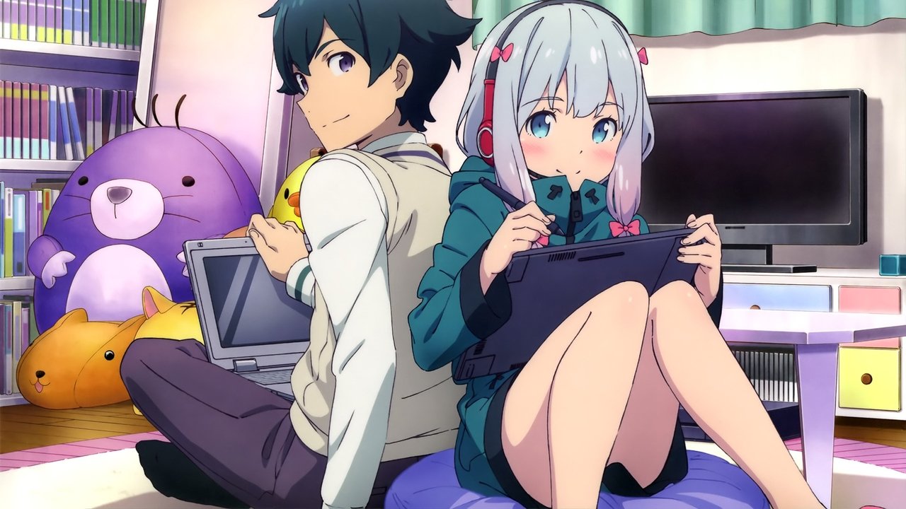 Eromanga Sensei (2017) series backdrop artwork